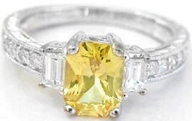 yellow sapphire jewelry